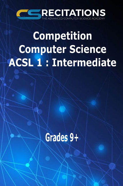CSR-ACSL1: Competition Python Intermediate Division | Grades 9-12